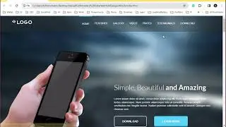 Web Design Template WD28 #webdesign  #template #dazzlewonders #website