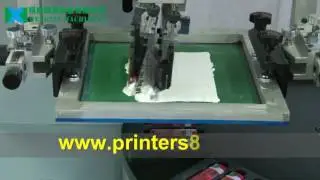 Automatic lighter screen printing machine one color