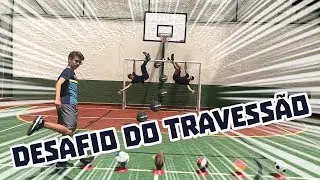 DESAFIO DO TRAVESSÃO COM LEANDRO, GUILHERME E RICK SANTINA