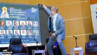 United States Consul General in Lagos, Will Stevens, speaks at the Youths in Business Forum