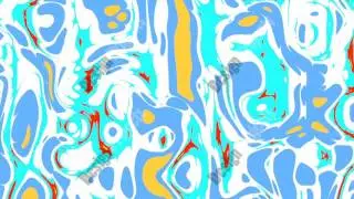 Abstract surreal background. Loop ready animation.