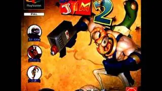 Earthworm Jim 2 (PS1) Soundtrack - Title Screen