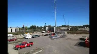 Anoka County Foley Blvd RR Bridge Project Time-Lapse (1-22-22)