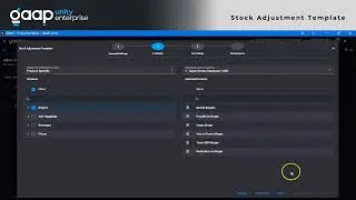 Unity - Stock Adjustment Template