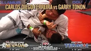 FIVE Grappling Nevada 1: Carlos Diego Ferreira vs Garry Tonon (Men / Black Belt / Absolute / Final)