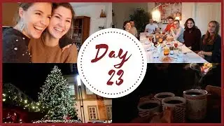 CHRISTMAS BRUNCH, FREUNDE & GLÜÜÜHWEIN | Vlogmas Day 23 | Charlotte K.