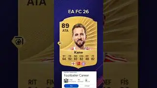 HARRY KANE EVOLUTION CARD ON EA FC 26 #eafc26 #fifa