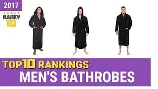 Best Men's Bathrobe Top 10 Rankings, Review 2017 & Buying Guide