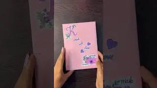 How to make your own Diary at Home ✨ | Cute DIY Diary #diy #dairy #books #home #handmade #ytshorts