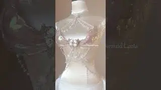 Gorgeous and refined, this crystal corset is a dazzling gem. #fairyqueen #fashion #fairy