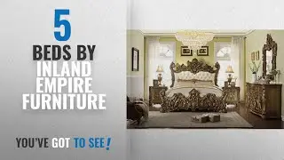 Top 10 Inland Empire Furniture Beds [2018]: Rebecca Eastern King Adult Bed Set