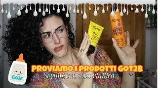 styling su capelli ricci con la colla vinilica! proviamo i prodotti got2b! top o flop?