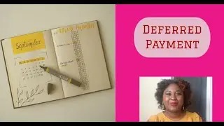 Personal finance - Deferred payment Part 1