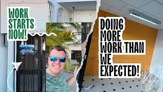 WORK STARTS on our NEW Sanasty office- we are now changing EVEN MORE! Tenerife Shop 2025! 🚙