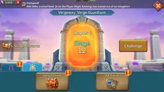 Lords Mobile Vergeway Chapter 6 stage 12