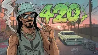 LATE NIGHT CHILL RAP — 420 Smoke Vibe | West Coast • Street Soul • Kush Mood