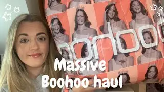 Massive Boohoo try on clothing haul//Clubbing and Xmas party dresses!