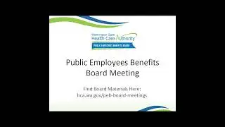 PEB Board Meeting &ndash; April 14, 2022