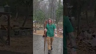 Этот волшебный посох &mdash; просто волшебство, и я это доказываю! #деревообработка #флот #эпоксидная с...