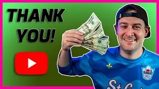 My FIRST YouTube Paycheck | THANK YOU!