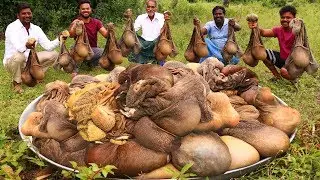 Full Goat Intestine Gravy | Lamb Intestine Masala Prepared By Grandpa | Cooking Goat Boti Curry