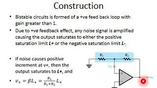 8 Bistable monostable and astable multivibrators slides video part1