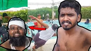 Swimming Pool Party ! Molvi Sahab Gir Gay😂😂😂