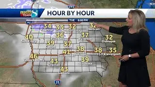 Cold start Tuesday, plus chances for a wintry mix