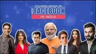 Most Followed Person On Facebook In India.