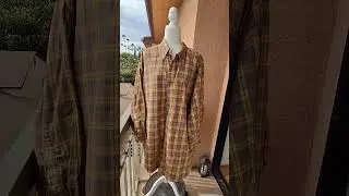 My interesting second-hand finds. Shirt 4XL | Мои интересные находки из секондхэнда. Рубашка 4XL