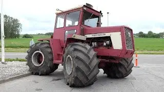 International IH 4166 walkaroung at Haubro Tractor Exhibition 2019 | Danish Agriculture