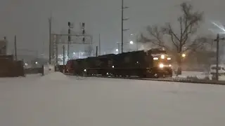CSX 5408 leads CSX M559 Manifest Train South at Hamilton, OH
