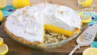Homemade Lemon Meringue Pie | Friday Night Supper Club
