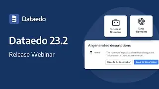 Dataedo 23.2 - Release Webinar