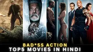 Top 5 Best BADASS Action Packed Movies in Hindi | Hollywood Action Blast 😱🔥