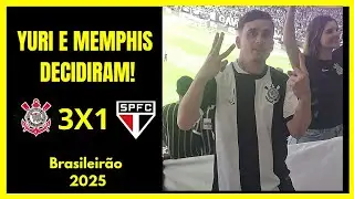 CORINTHIANS 3X1 SÃO PAULO DIRETO DA NEO QUÍMICA ARENA (BRASILEIRÃO 2025) #corinthiansxsãopaulo