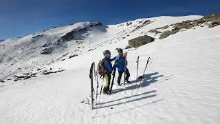 Esqu&iacute; de traves&iacute;a por la Sierra del Cordel, Bra&ntilde;avieja