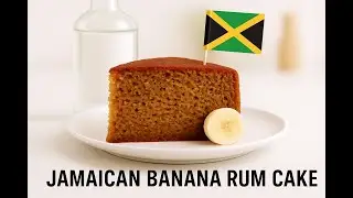 Jamaican Banana Rum Cake 🍌🇯🇲 Moist, Easy & Full of Island Flavor!