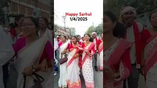 Sarhul festival 2025 | Sarhul Festival Ranchi Jharkhand | #shorts #sarhul #festival