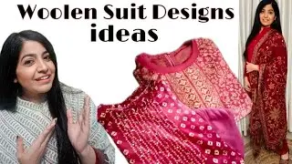 Stitching Patterns | Woolen Suit Designs ideas for 50+ women | Boutique Creation | fashion fusions