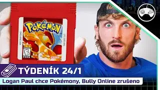 T&Yacute;DEN&Iacute;K 24/1 | Logan Paul chce Pok&eacute;mony, Sonic m&aacute; 35 let, God of War z Pixelů a Bully Online zru&scaron;eno