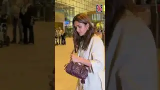 Mrunal Thakur Looks Pretty In All White Airport Look | Fashion | Bollywood | Viral | N18S