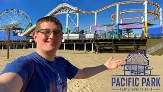 Santa Monica Pier | Pacific Park Vlog January 2020
