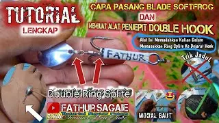 🔴How to Install Double Ring Blade & Make a Hook Clamp tool ‼️