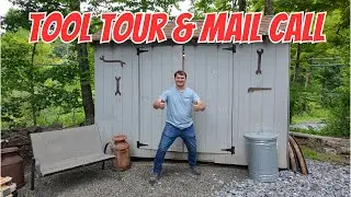Tour of My Workshop Shed and Vintage Tool Collection - & Mail Call!