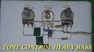 Cara membuat tone control pasif dengan BASS TRIBEL mantap