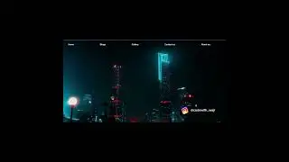 Simple Navigation Bar using HTML.& CSS only with Hover effects