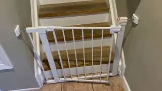 Safety 1st Extra Wide Baby Gate with Door  Premium Child Safety, Extra Tall Gate for Doorways, Dog G