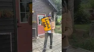 Я сделал огромную катушку фотопленки Kodak!