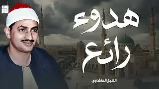 تلاوة هادئة تُريح القلب و تُلامس الروح من نوادر الشيخ المنشاوي 🎧🕊️